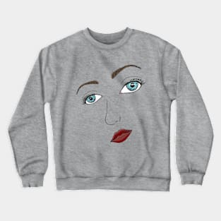 Beauty Face Crewneck Sweatshirt